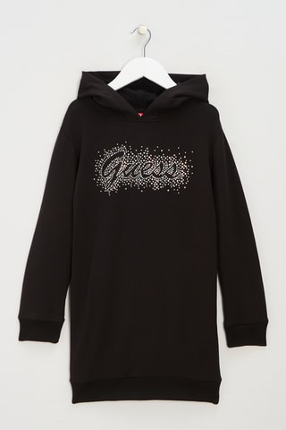 Robe sweat à capuche Ponte - Noir