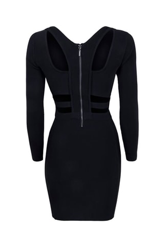 Robe fourreau - Noir