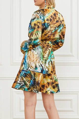 Robe chemise - Camel