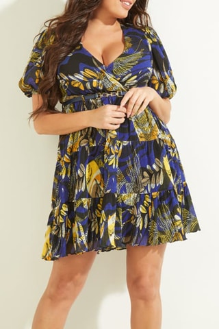 Robe patineuse - Bleu cobalt