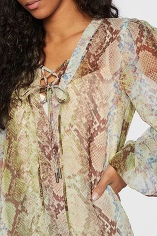 Robe patineuse - Marron