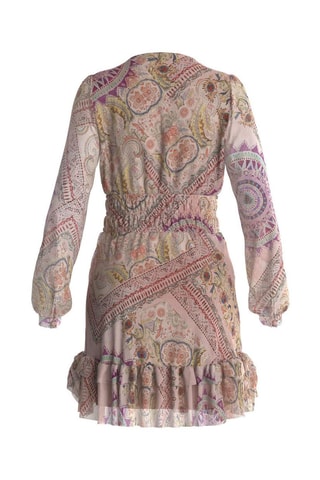 Robe volantée - Rose