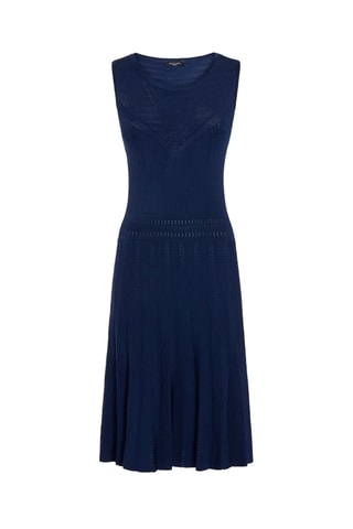 Robe patineuse - Bleu marine