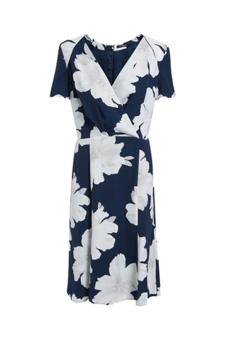 Robe droite - Bleu marine