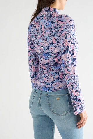 Chemisier Karen - Violet et rose