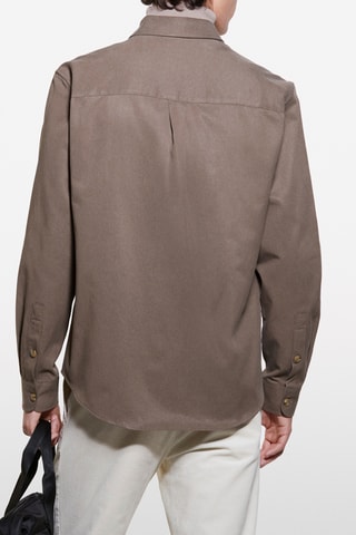 Chemise en jean - Marron