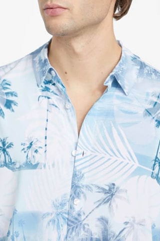 Chemise slim - Bleu clair