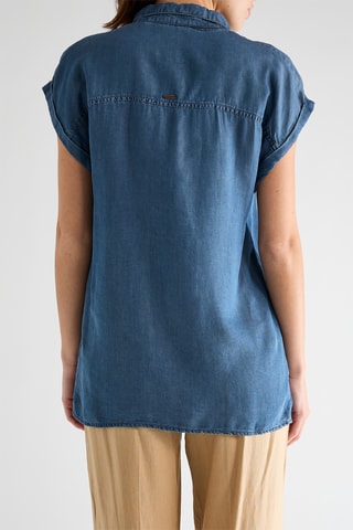 Chemise en jean - Bleu marine