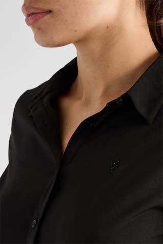 Chemise slim Diane - Noir