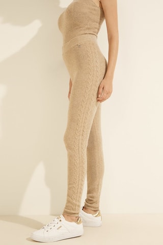 Legging taille haute Beige