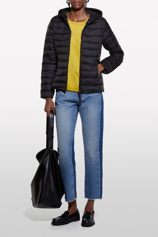 Doudoune à capuche - Noir