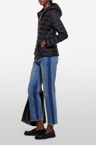 Doudoune à capuche - Noir