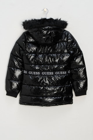 Doudoune à capuche Puffer - Noir