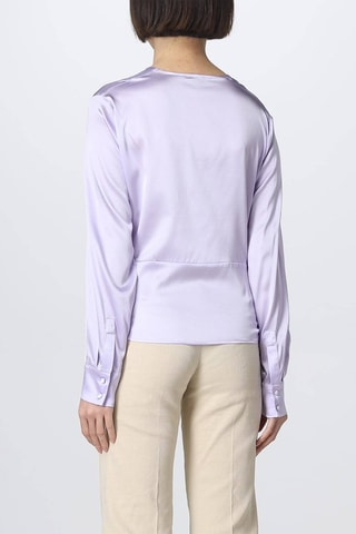 Blouse en soie - Lilas