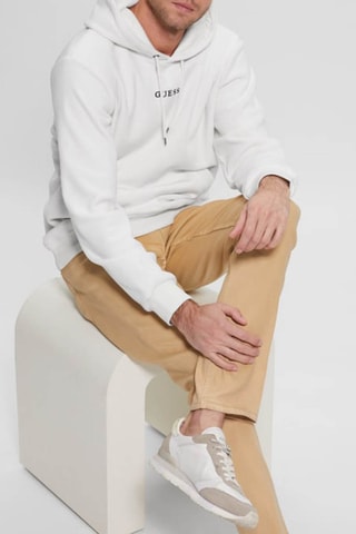 Sweat à capuche - Blanc cassé