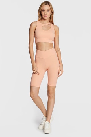 Cycliste taille haute Evalyn - Saumon