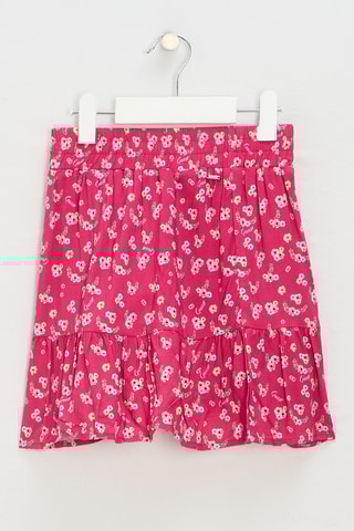 Jupe Microflower - Fuchsia