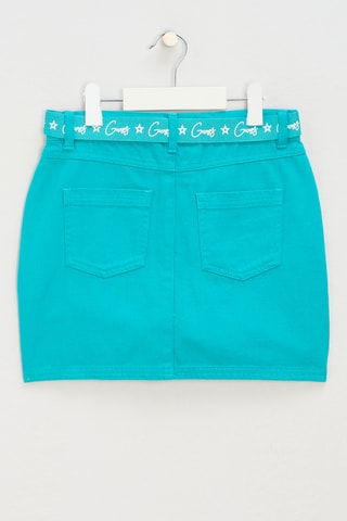 Jupe en jean - Turquoise