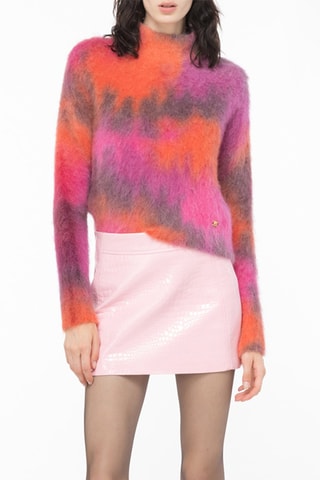 Minijupe droite - Rose