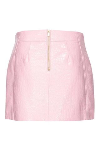 Minijupe droite - Rose