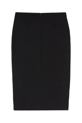 Jupe fourreau midi - Noir