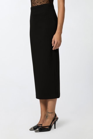 Jupe droite - Noir