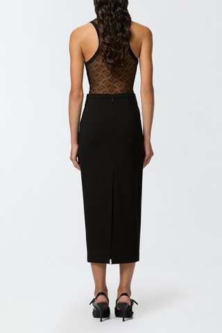 Jupe droite - Noir