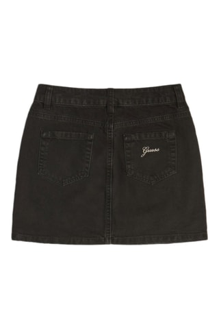 Jupe en jean Noir et argenté