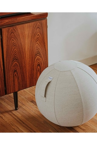 Palla da seduta gonfiabile BOL STOV - 60-65 cm - Beige melange