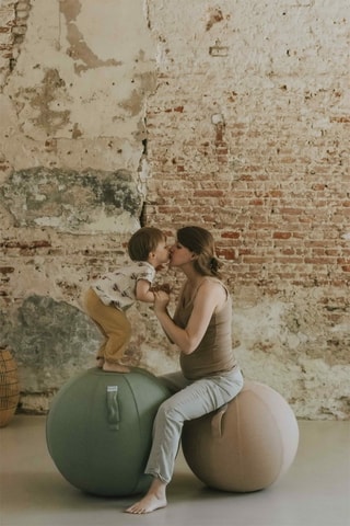 Palla da seduta gonfiabile BOL SOVA - 60-65 cm - Kaki