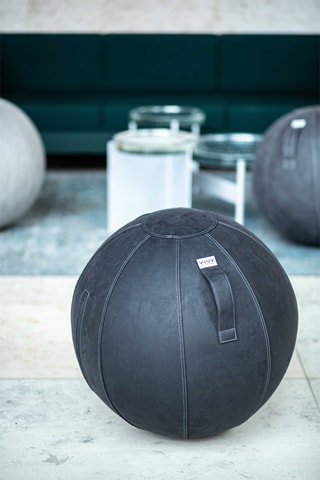 Palla da seduta gonfiabile BOL VEGA - 60-65 cm - Nero