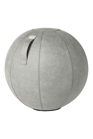 Palla da seduta gonfiabile BOL VEGA - 60-65 cm - Grigio chiaro