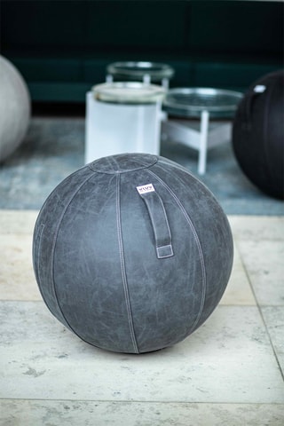 Palla da seduta gonfiabile BOL VEGA - 60-65 cm - Grigio scuro