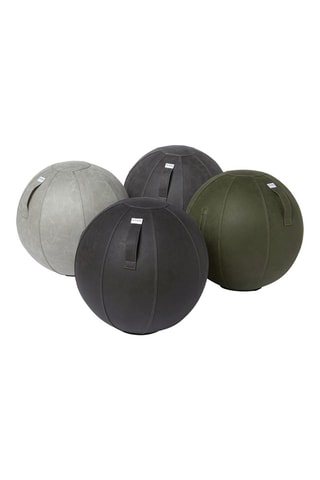 Palla da seduta gonfiabile BOL VEGA - 60-65 cm - Grigio scuro