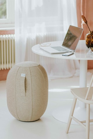 Sgabello ergonomico gonfiabile KAPSUL STOV - M - Beige