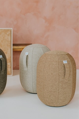 Sgabello ergonomico gonfiabile KAPSUL STOV - M - Cammello