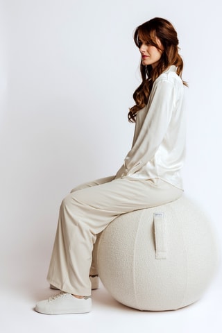 Seduta palla gonfiabile BOL DIVA - 60-65 cm - Bianco