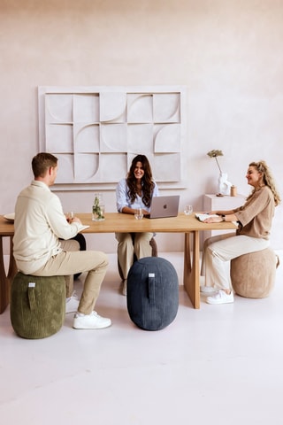 Sgabello ergonomico gonfiabile KAPSUL VLIP - M - Beige