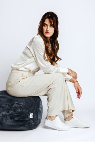 Sgabello ergonomico gonfiabile KAPSUL VLIP - M - Navy