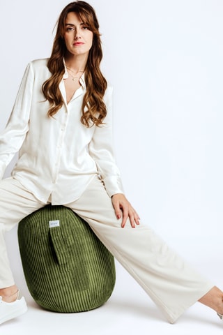 Sgabello ergonomico gonfiabile KAPSUL VLIP - M - Verde oliva