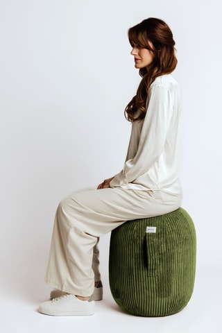 Sgabello ergonomico gonfiabile KAPSUL VLIP - M - Verde oliva