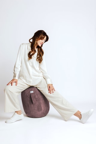 Sgabello ergonomico gonfiabile KAPSUL VLIP - M - Rosa