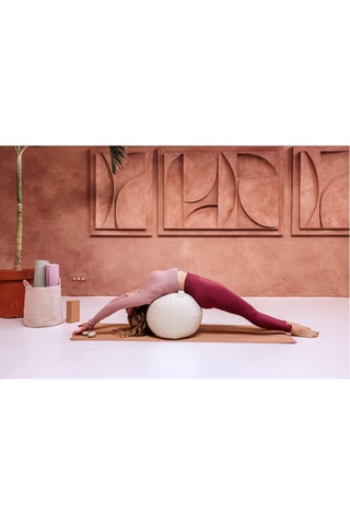 Sgabello ergonomico gonfiabile KAPSUL DIVA - M - Bianco