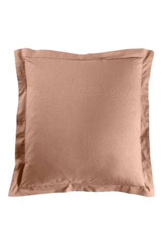 Taie d'oreiller en coton 57 fils/cm² Lina - Vieux rose