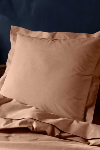 Taie d'oreiller en coton 57 fils/cm² Lina - Vieux rose