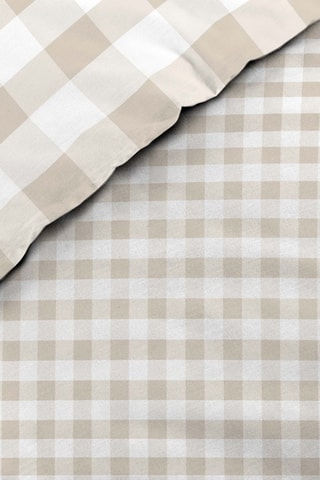 Parure de couette  en coton 57 fils/cm² - Naturel