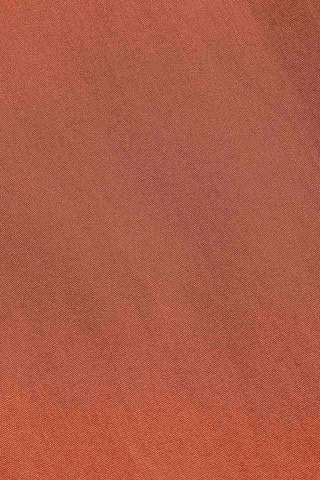 Drap plat en percale de coton 78 fils/cm² Percaline - Terracotta