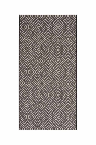 Tapis Aztek - Noir