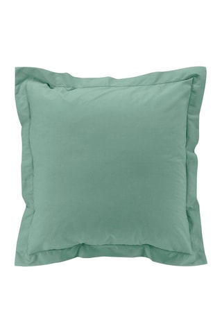 Taie d'oreiller en percale de coton 78 fils/cm² Percaline - Vert
