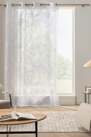 Rideau Ysora - Blanc - 140 x 240 cm